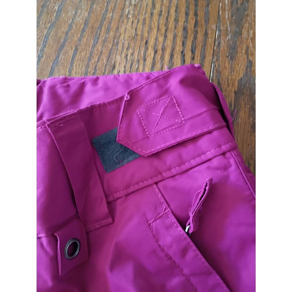 XL Arctix Magenta Pink Insulated Snow Winter Pants Adjustable Waist Zip Ankle - Picture 4 of 6